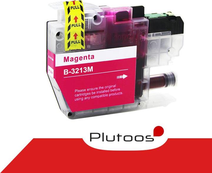 Produktbild Plutoos Brother LC-3213 Patrone XXL kompatibel, Magenta LC-3213M (M)