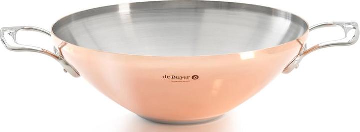 Produktbild de Buyer Prima Matera (Wok Pfanne, Edelstahl, Kupfer, 32 x 12 cm)