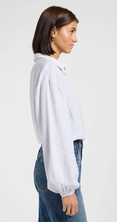 Image du produit Lee Leinenhemd Blouse With Tie Front (M)