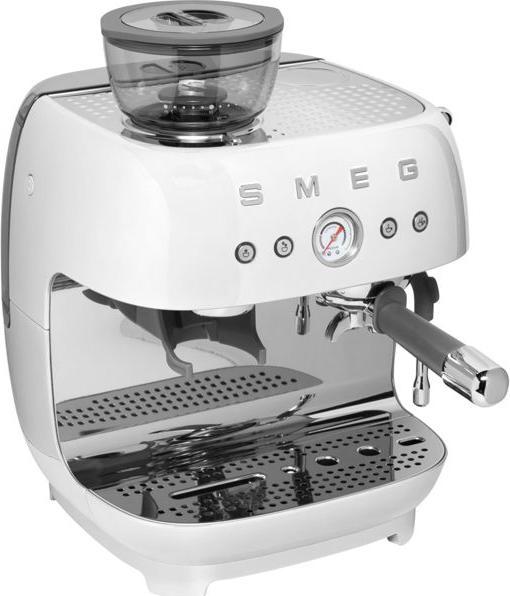 Actual product image Smeg EGF03WHEU Espresso machine, fully automatic coffee machine 50s Style, white