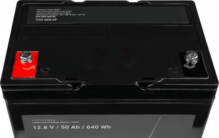 Immagine prodotto GreenCell Batteria per camper e barche fotovoltaiche (12.80 V, 50 Ah)