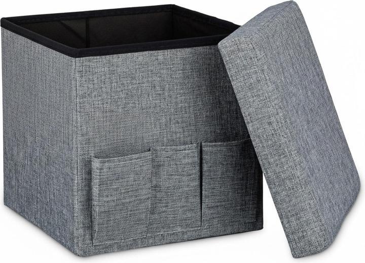 Immagine prodotto Relaxdays Sgabello pieghevole con tasche