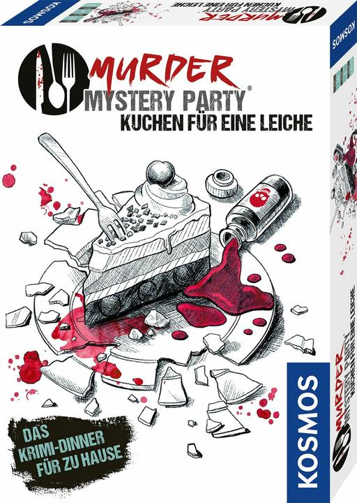 Produktbild Kosmos Murder Mistery Party - Kuchen für eine Leiche (Deutsch, 6 - 8 Spieler)