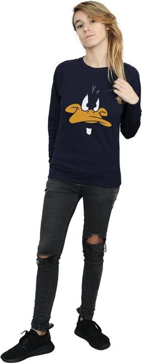 Immagine prodotto Looney Tunes Felpa Daffy Duck Viso Donna (L)
