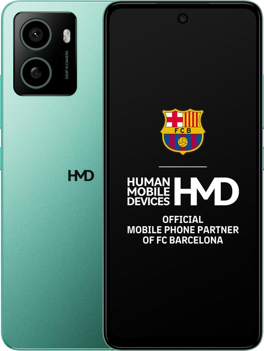 Actual product image HMD C22 DS 2/64 Charcoal (128 GB, Sand, Glacier Green, 6.56", 50 Mpx, 4G)