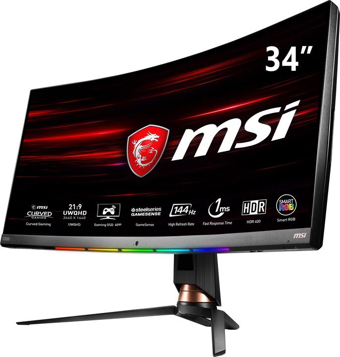 Image du produit MSI Optix MPG341CQR (3440 x 1440 pixels, 34")
