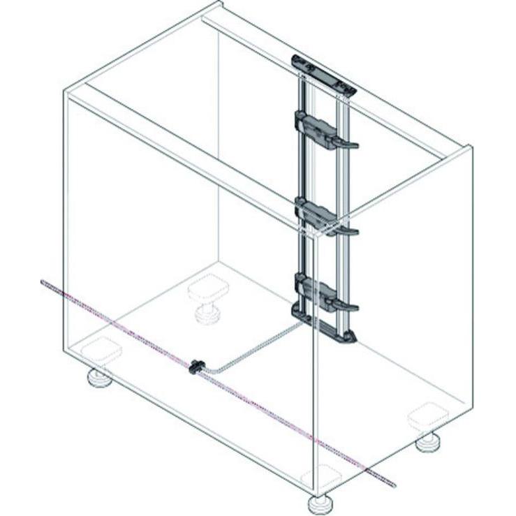Thumbnail - Blum, Möbelausstattung, Trägerprofil SERVO-DRIVE vertikal (1 Stk.)