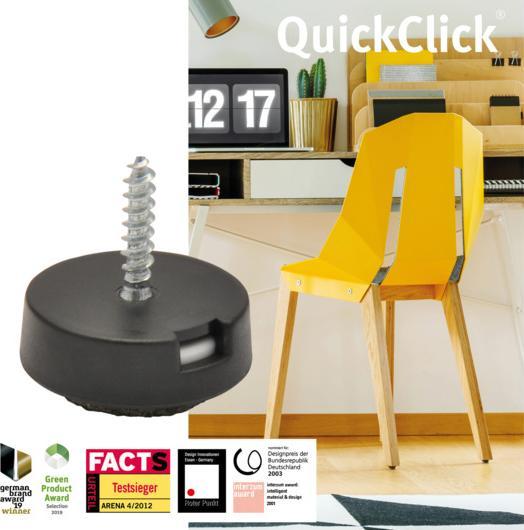 Produktbild QuickClick (Filzgleiter, 4 Stk.)