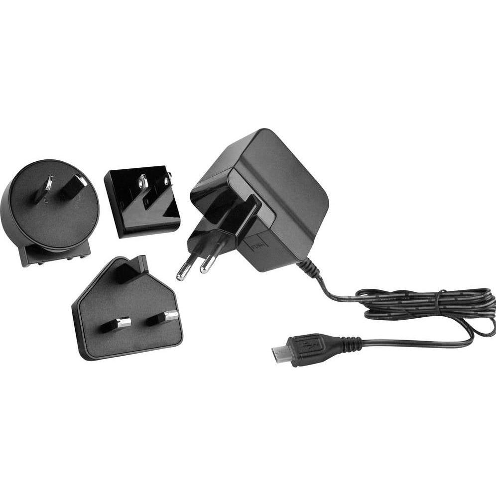 HN Power HNP06I-MICROUSBL6 Steckernetzteil, Festspannung 5 V 1.5 A 7.5 W mit Aus, Caricatore universale