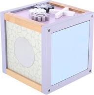 Actual product image Jipy Activity Cube Wood Uni Colour
