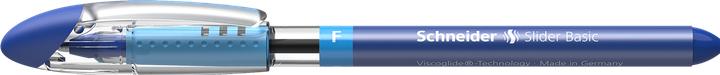 Immagine prodotto Schneider Biros Slider Basic 0,35 mm blu a prova di documento Colore del cilindro: trasparente (Blu, 1 x)