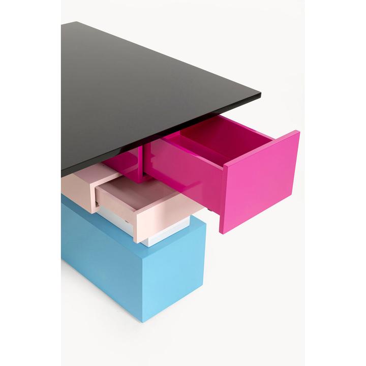 Image du produit Kare Design Schreibtisch Pixel ohne Glasplatte 200x90cm