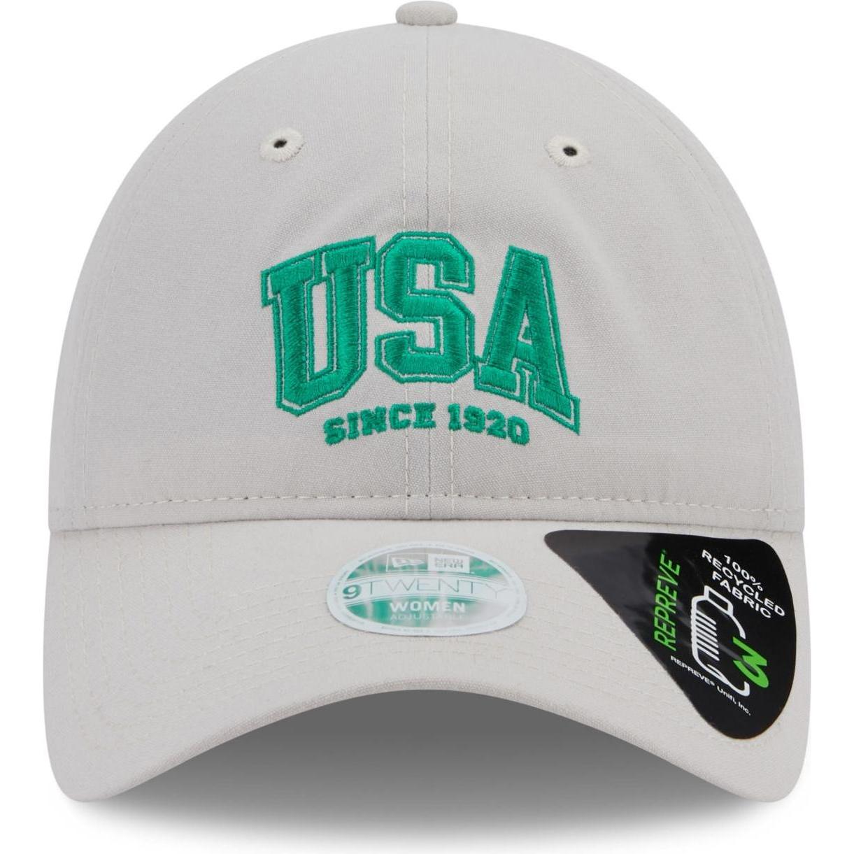 Thumbnail - New Era, Damen, Cap, 9Twenty Usa 1920, Grau