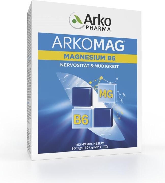 Actual product image Arkopharma Magnesium B6 (60 pcs., Capsules, 55 g)