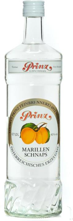Immagine prodotto Prinz Acquavite di albicocca 1,0 litri 40 % vol.
