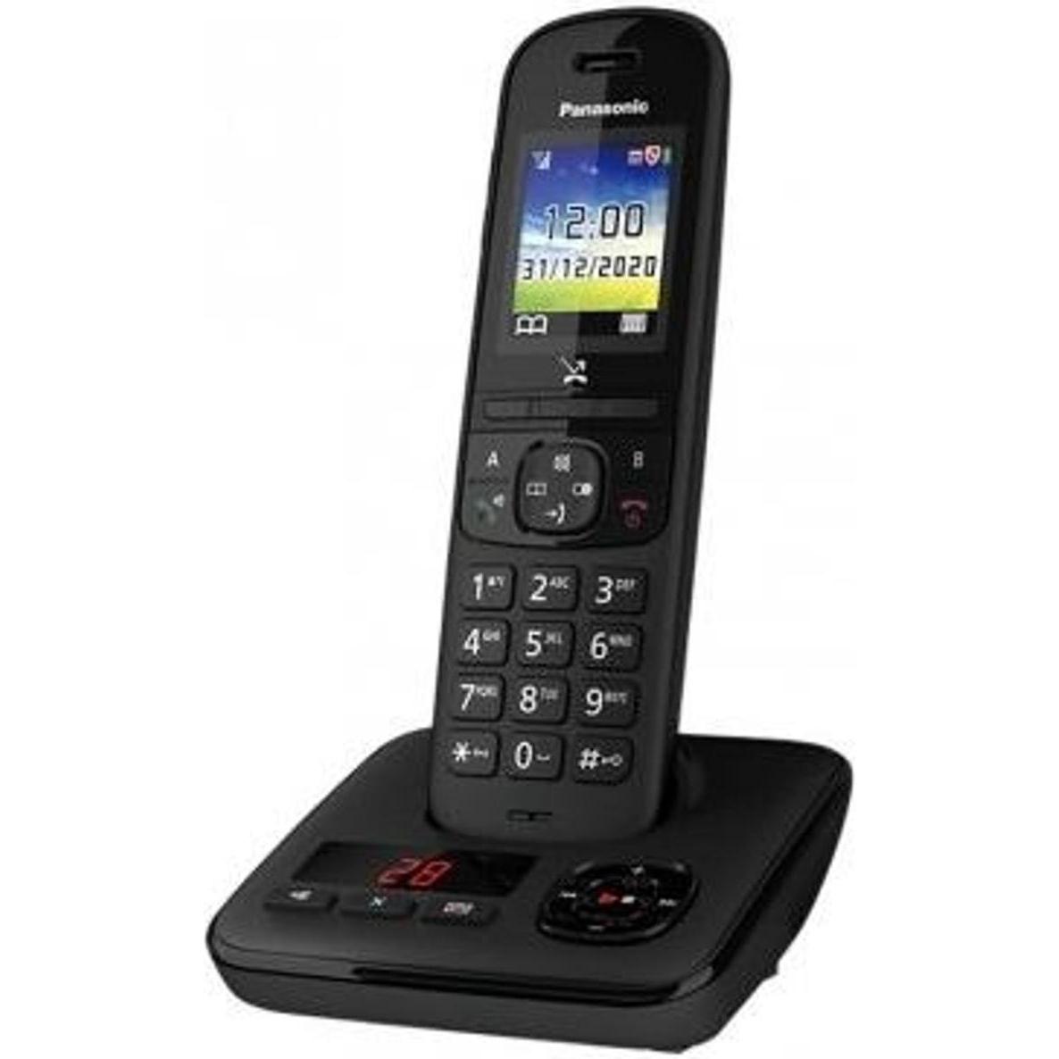 Panasonic KX-TGH720JTB, Telefon, Schwarz