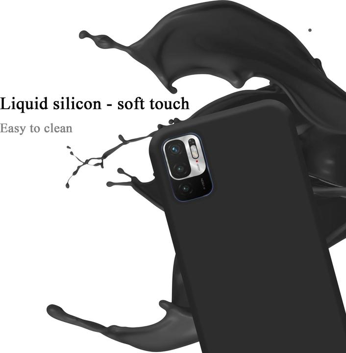 Produktbild Cadorabo TPU Liquid Silicone Case Hülle (Xiaomi Redmi Note 10 5G, Xiaomi Poco M3 Pro 5G)