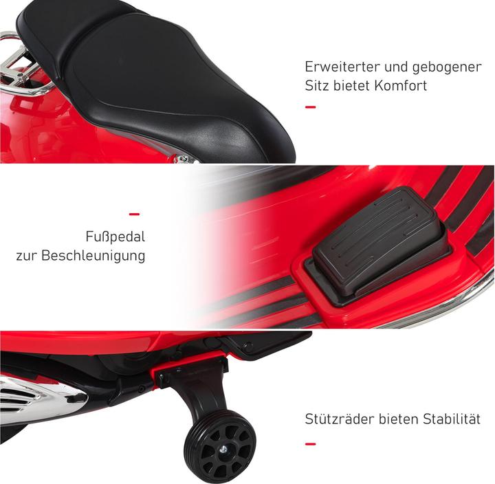 Actual product image Homcom Children's motorbike (6 V)