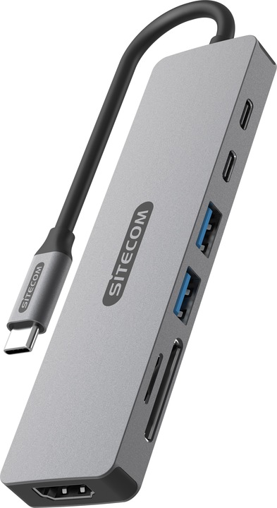 Immagine prodotto Sitecom CN-5504 (USB-C, 7 Porti)