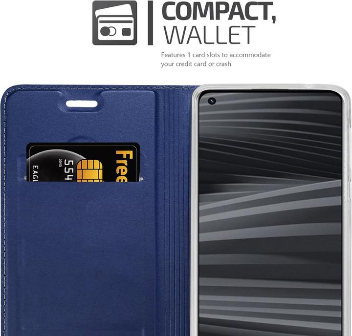 Actual product image Cadorabo Classy Book Case for Realme GT 2 / GT Neo 2 (Realme GT 2, Realme GT Neo 2)