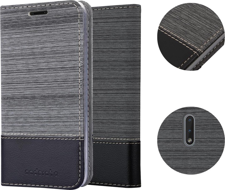 Produktbild Cadorabo Book Jeans Optik Cover (Nokia 2.3)