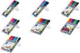 Actual product image Staedtler Lumocolor permanent (Multicoloured, 0.60 mm, 6 x)