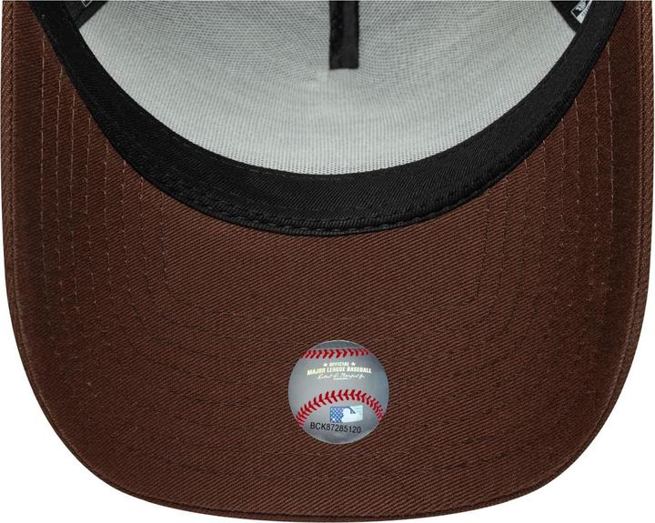 Produktbild New Era A-Frame Snapback Cap - Los Angeles Dodgers Braun (One Size)