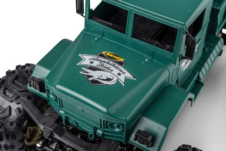 Actual product image Carson Model Sports 1:12 Amphibious Rider 2.4G 100% RTR 1:12 RC Model Car Electric (RTR Ready-to-Run)