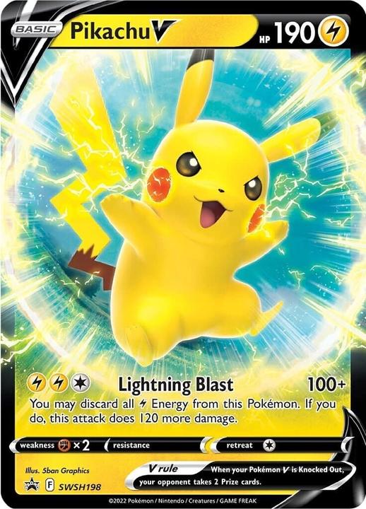 Produktbild Pokémon Pokemon TCG Pikachu V-Box (Englisch)