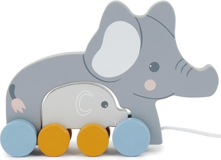 Produktbild Bieco Nachziehtier Elefant