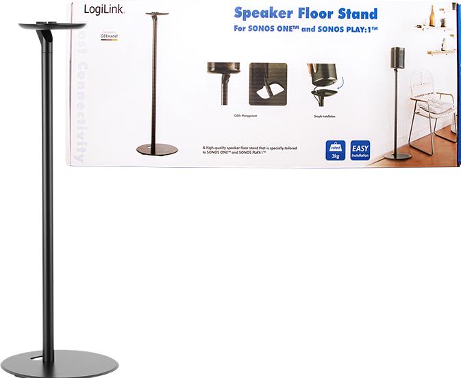 Produktbild LogiLink Lautsprecher-Ständer (1 Stk., Ständer)