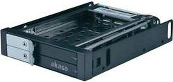 Actual product image Akasa Elite 3.5 inch drive frame for 2x 2.5 inch HDD/SSD