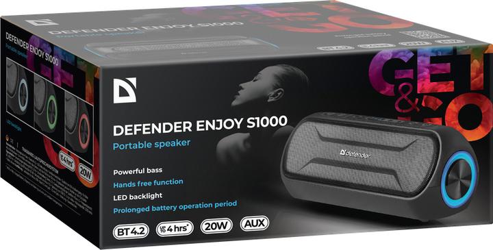 Produktbild Defender Enjoy the S1000 black speaker