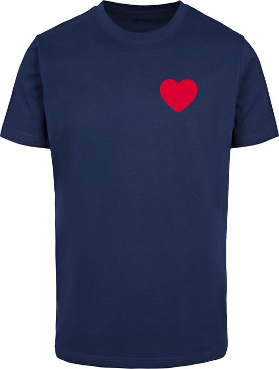 Actual product image Mister Tee MisterTee Heart T-Shirt Round Neck - 180939 (XXL)