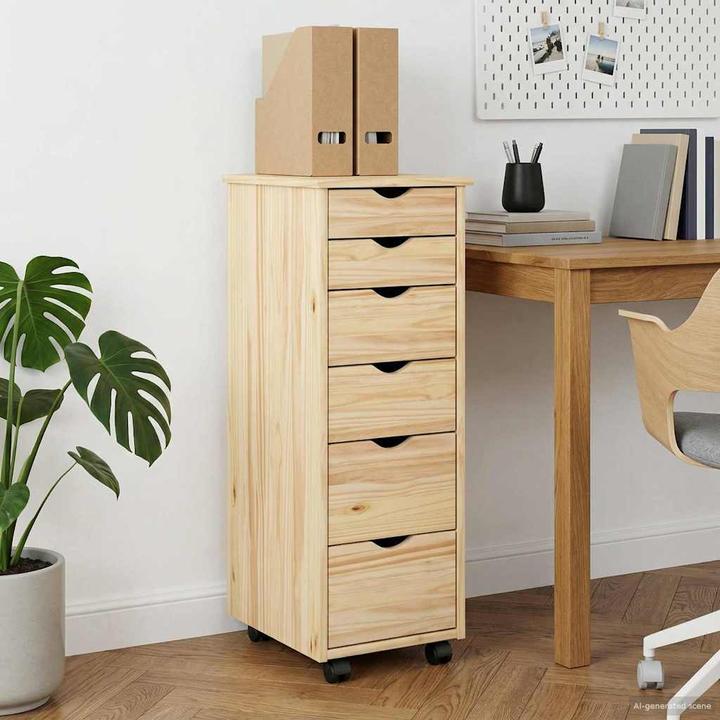 Produktbild vidaXL Rollschrank (34 x 39 x 93.50 cm)