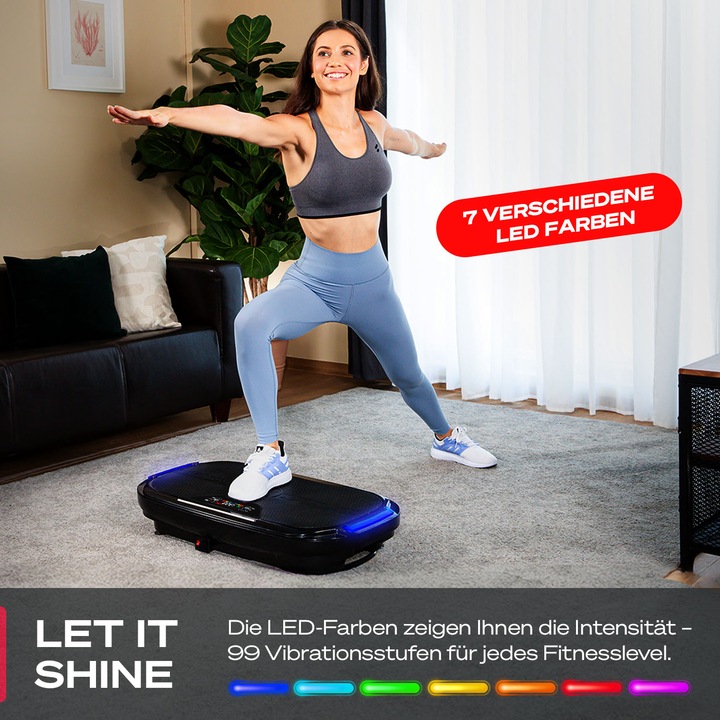 Actual product image Sportstech Vibration plate VP275