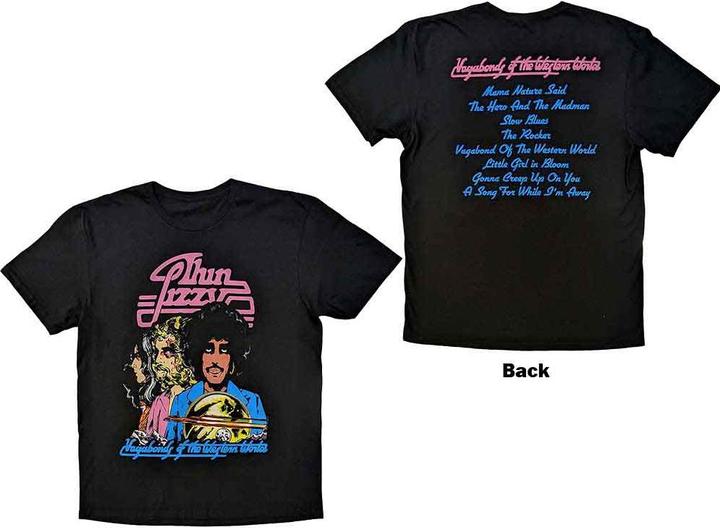 Actual product image Thin Lizzy Vagabonds of the Western World Tracklist (XL)