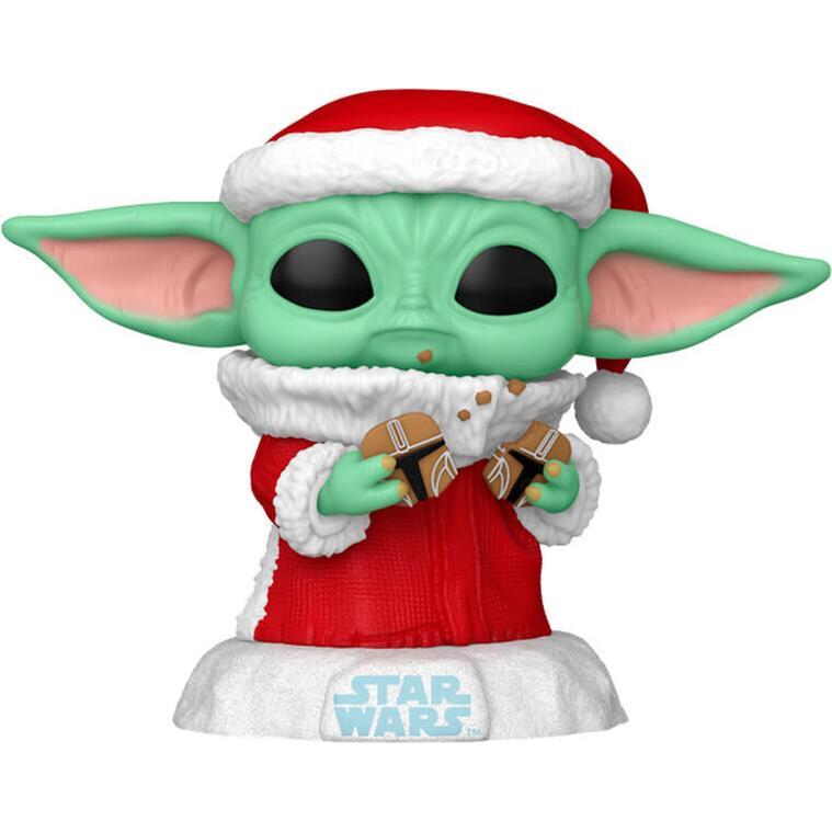 Funko Star Wars: Mandalorian POP! Vinyl Figur Holiday Grogu 9 cm