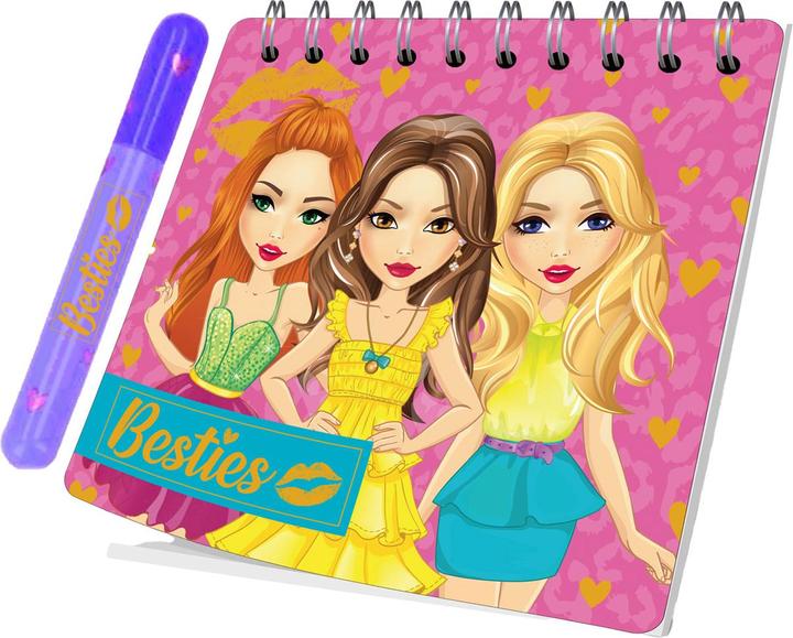 Image du produit Besties Mini-carnet de notes avec stylo (8 x 8 cm)