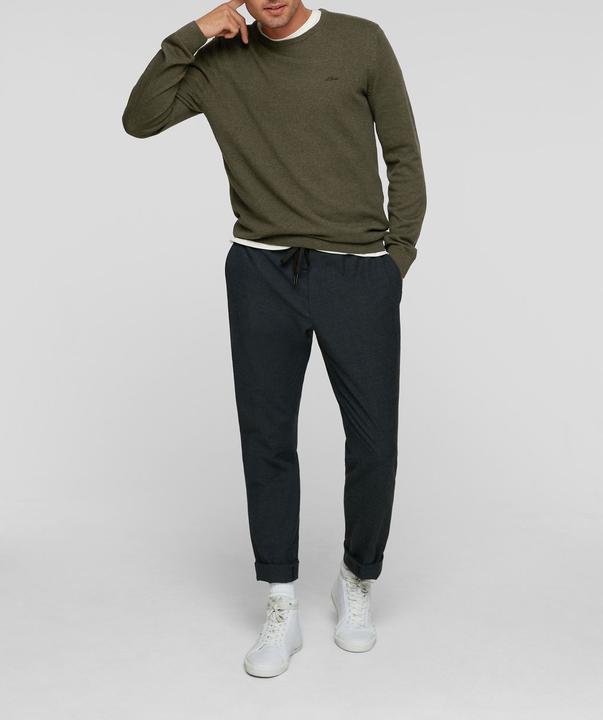 Image du produit S.Oliver Pulls hommes Pulls ras du cou en coton tricoté (5XL)