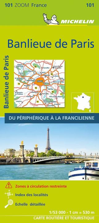 Actual product image Michelin Suburbs of Paris