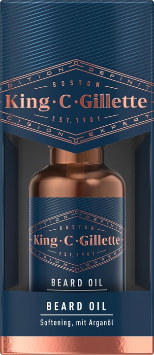 King C. Gillette Bartöl (30 ml)