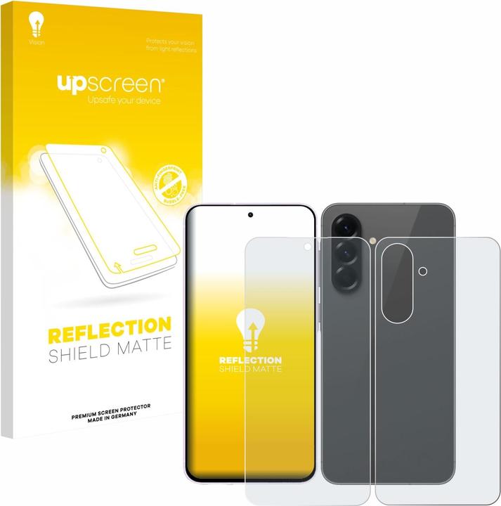 upscreen Schutzfolie Displayschutz Displayschutzfolie Folie Matt Entspiegelungsfolie (1 Stk., Samsung Galaxy A56)