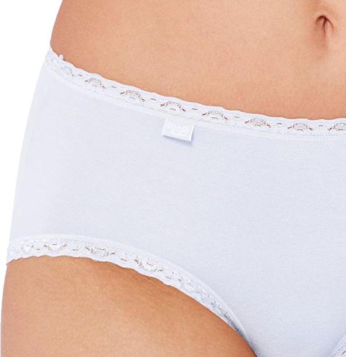 Immagine prodotto Sloggi Confezione da 6 slip midi in pizzo di cotone 24/7 (50, 5XL, confezione da 6)