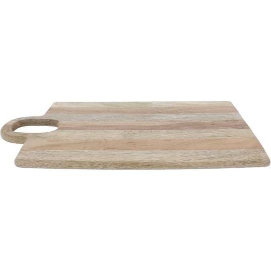 MICA Living, Tablett, Deko-Holzbrett - hellbraun - ca. 50 x 25 x 1,5 cm
