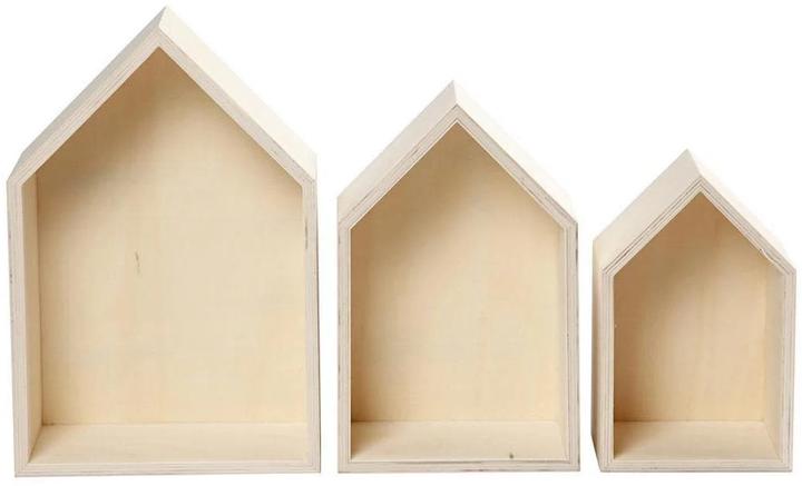 Actual product image Creativ Company Wall shelf house set (20 x 10 x 31 cm)