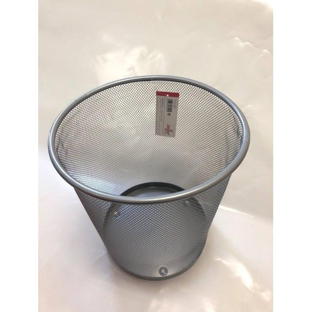 Thumbnail - Zeller Present Papierkorb, Abfalleimer, Silber