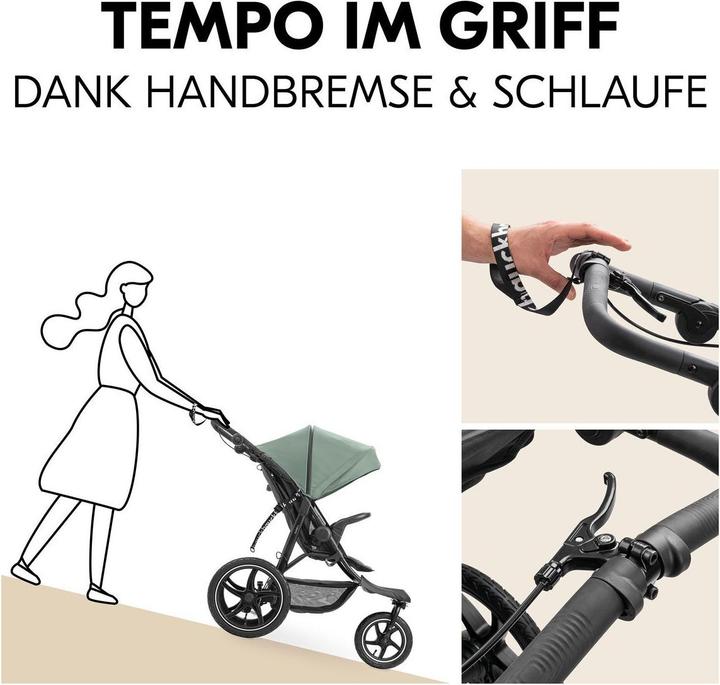 Actual product image Hauck Buggys & Sportwagen Buggy & Jogger Runner 3 (mit grossen Luftreifen)