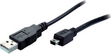 Produktbild Shiverpeaks BASIC-S USB 2.0 Mini Kabel, 3.0 m USB-A Stecker (3 m, USB 2.0)