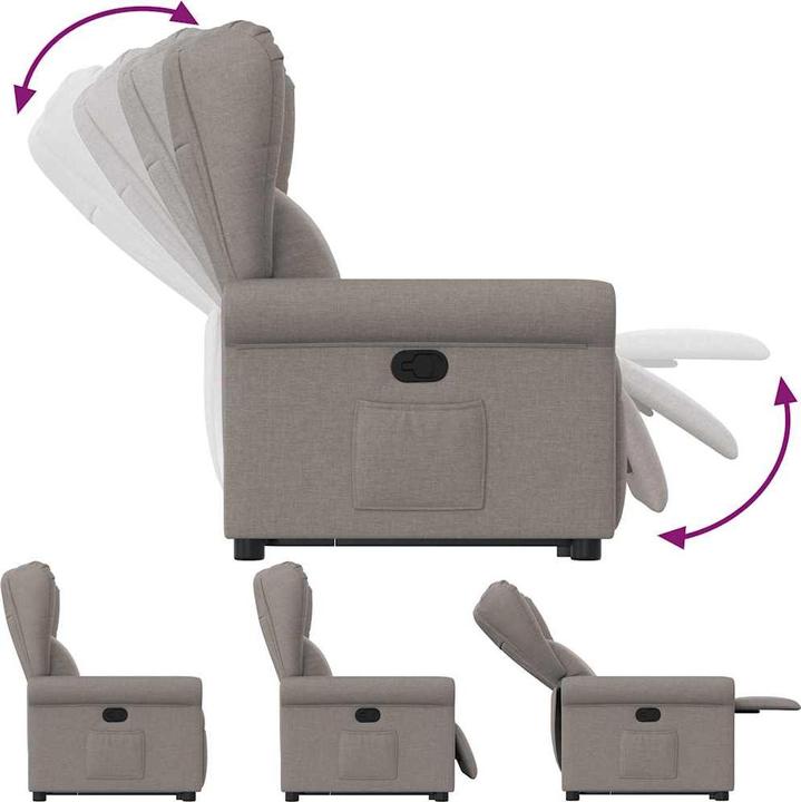 Actual product image vidaXL Relaxsessel mit Aufstehhilfe